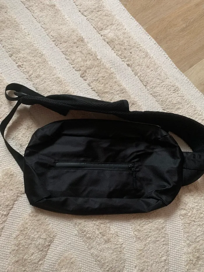 Sac bandoulière noir – mixte enfant/adulte