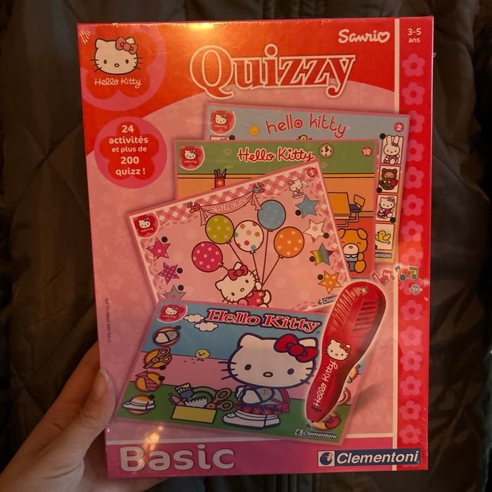 Quizz hello kitty clementoni neuf