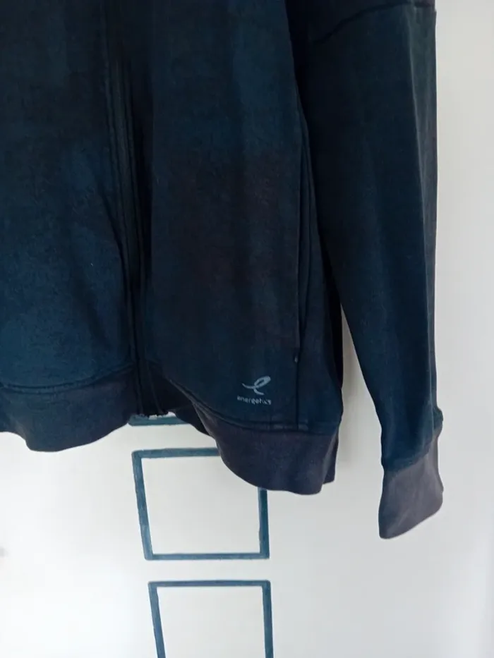 Veste zippé  Noir Taille L/40 énergétics - photo numéro 4