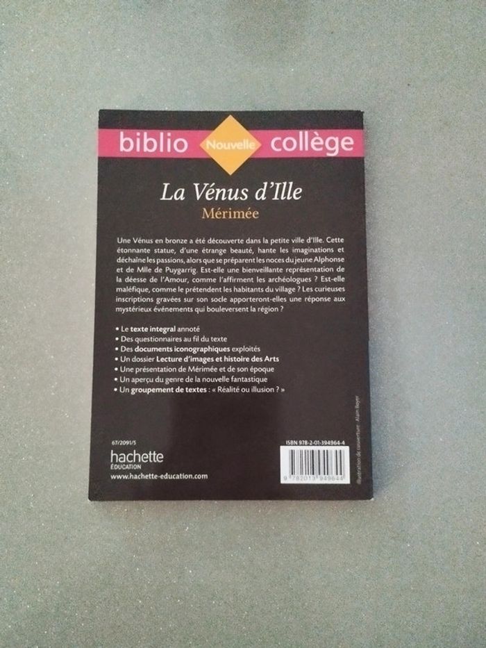 Livre "La Vénus d'Ille" - photo numéro 2
