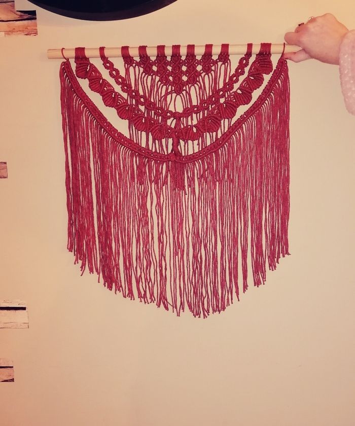 Décoration macramé