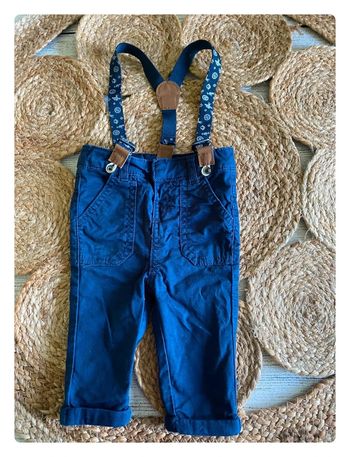 Pantalon bretelles 😍 6 mois - Orchestra