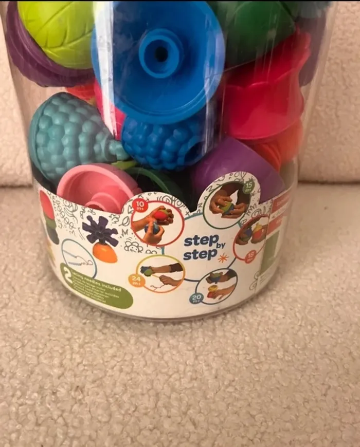 Jeu de perles sensorielles lalaboom - photo numéro 2