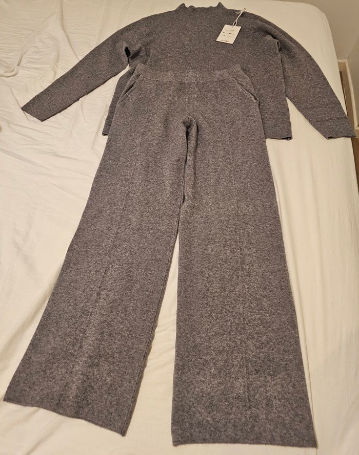 Ensemble gris NEUF taille M - photo numéro 2