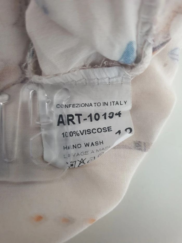 Robe d’été T38 Carla Giannini - photo numéro 3