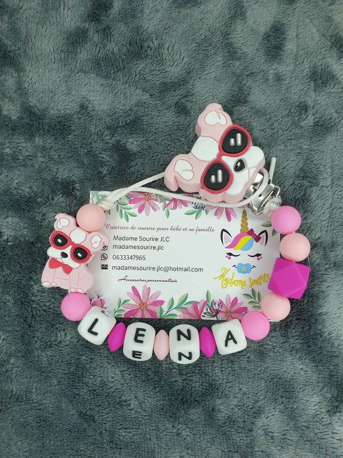 Attache tétine Chien - photo numéro 4