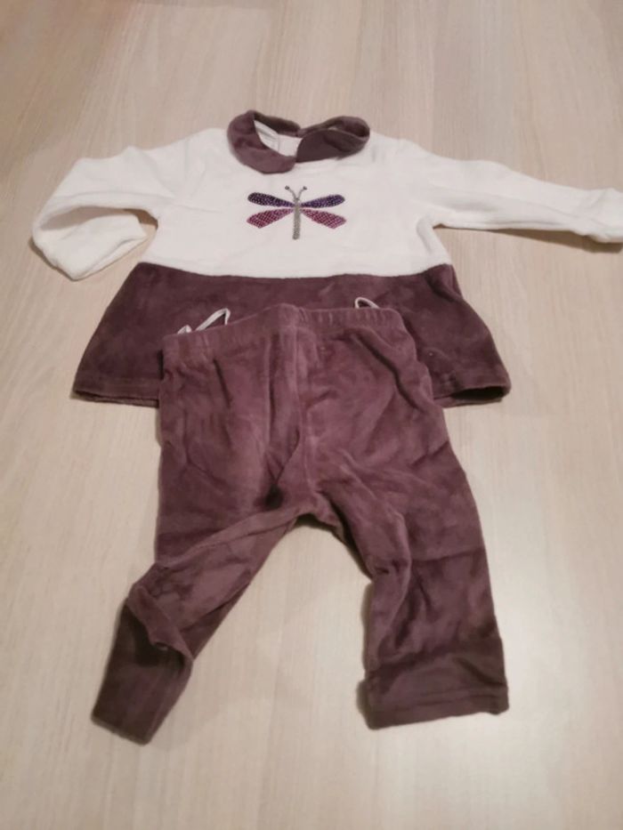 Pyjama velours 6 mois