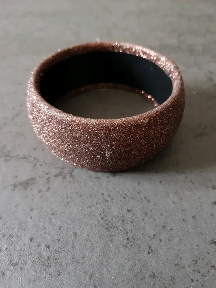 Bracelet fantaisie à paillettes - photo numéro 3