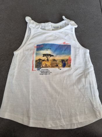 Débardeur blanc Tape à l'œil 23 mois