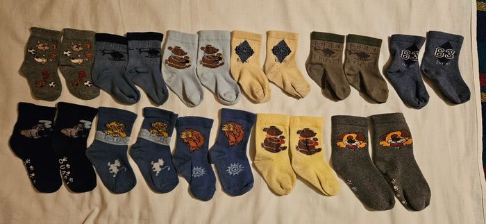 LOT 11 paires de chaussettes pour bébé de 12 mois (1 an) à 3 ans (36 mois) - photo numéro 4