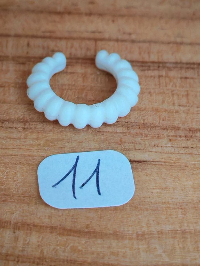 Playmobil vintage col blanc tricot