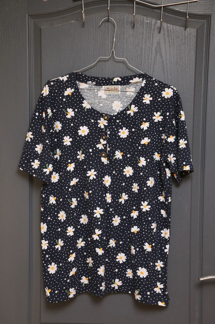 Tshirt fleurs
