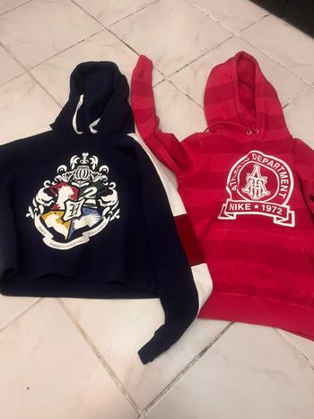 Lot 2 sweat Nike,Harry Potter