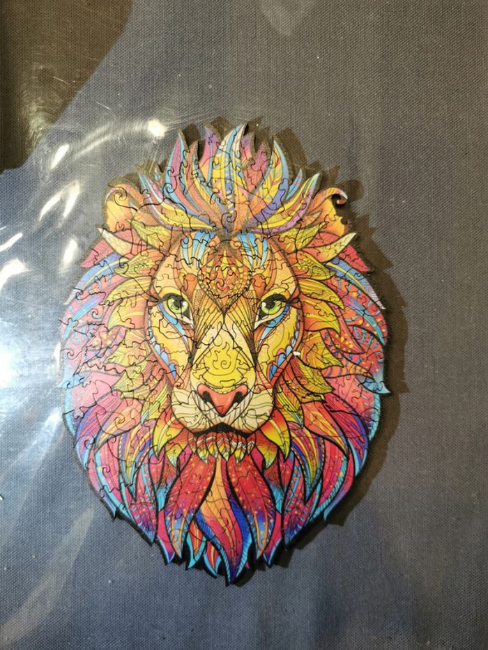 Puzzle en bois Mystery Lion wooden puzzles - photo numéro 8