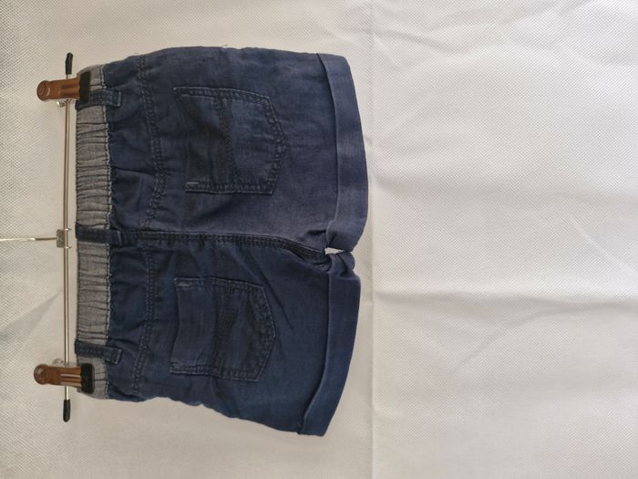 Ensemble garçon (T-shirt + short) 12 mois 74 cm Obaïbi Bleu marine - photo numéro 10