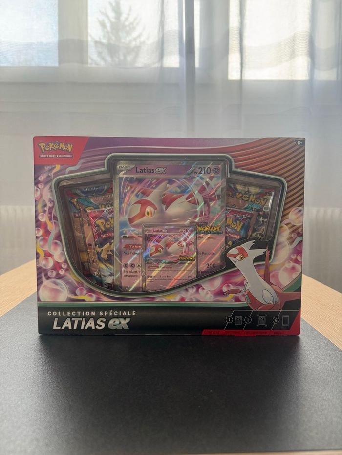 Pokémon Coffret Latias ex Stamp exclusif Neuf Français