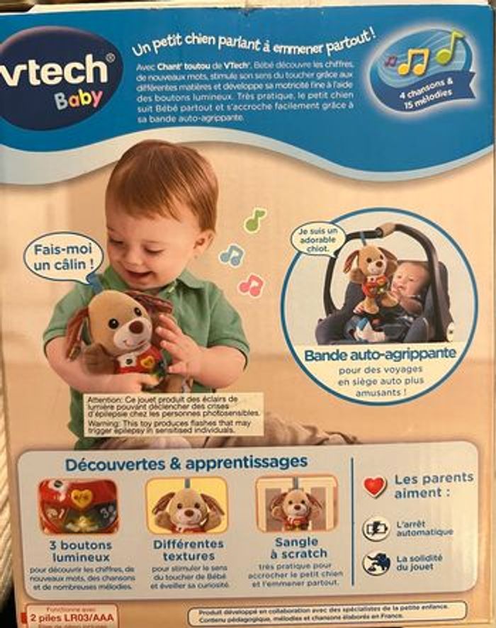 Jouet petit chien parlant - photo numéro 5