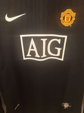 Maillot Man United 2007/2008 manches longues