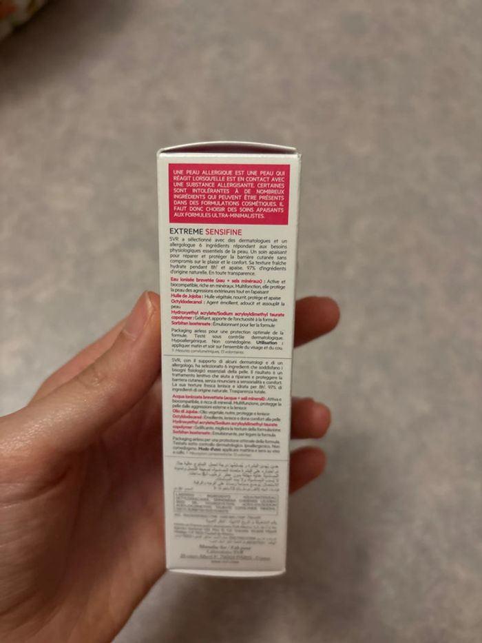 svr crème extrême sensifine apaisant - photo numéro 2