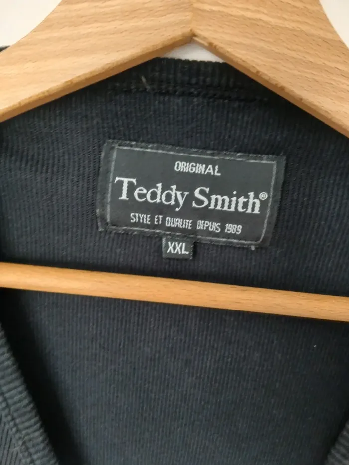 Tee shirt teddy Smith noir XXL - photo numéro 3