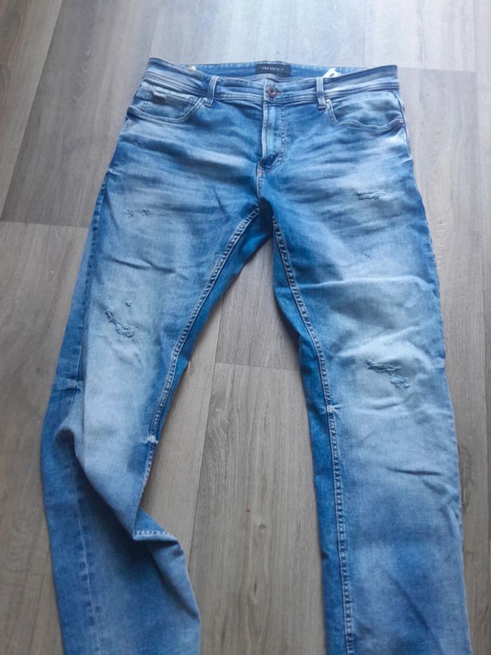 Jean griffé Smog taille 42-XL 💞 - photo numéro 2