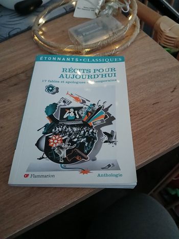 LIVRE RECIT POUR AUJOURD HUI 