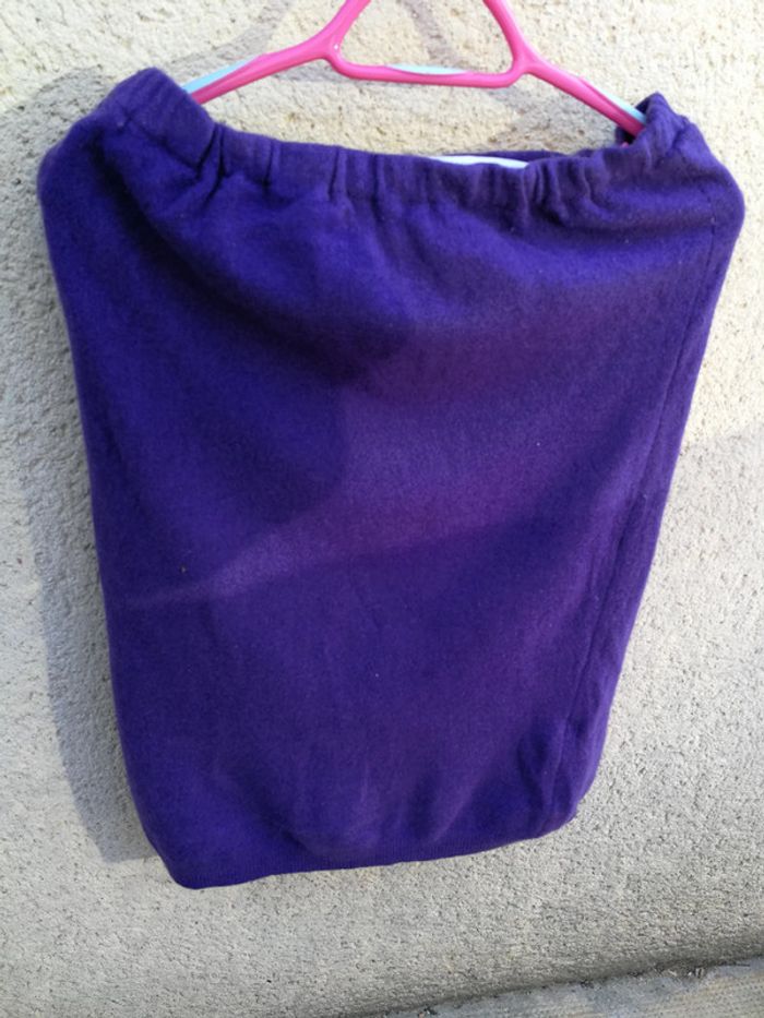 Jupe droite violette - photo numéro 4