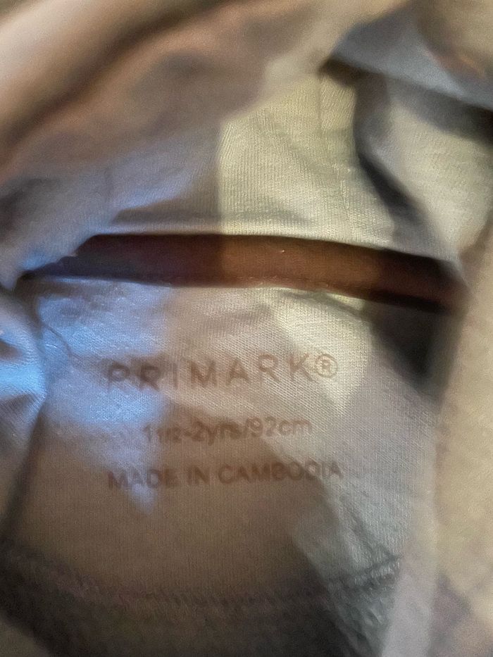 Lot de 2 sweats à capuche garçon Primark 2 ans - photo numéro 3