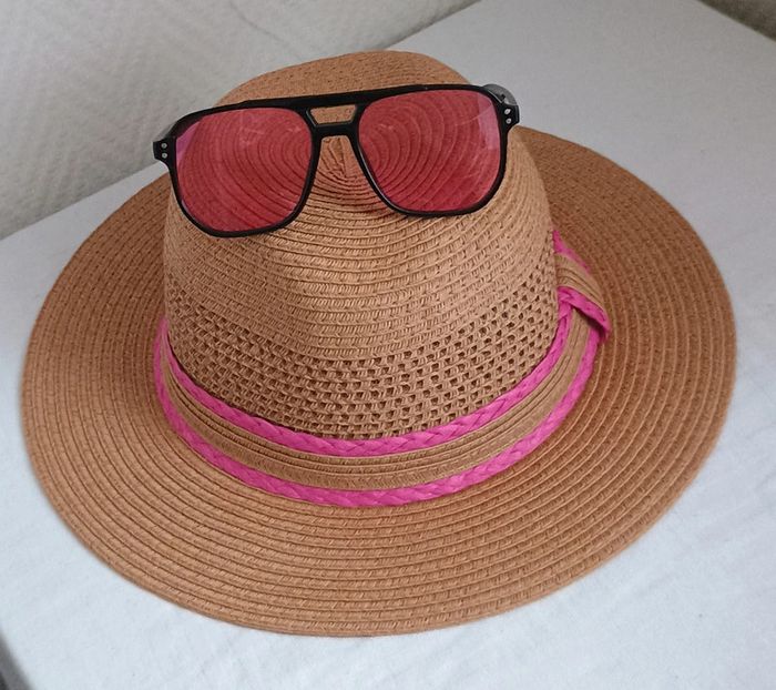 Chapeau et lunettes 👓 de soleil été