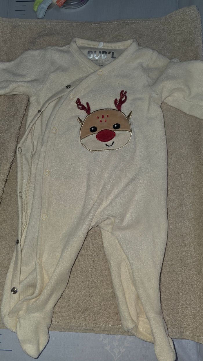 Pyjama cerf 1M