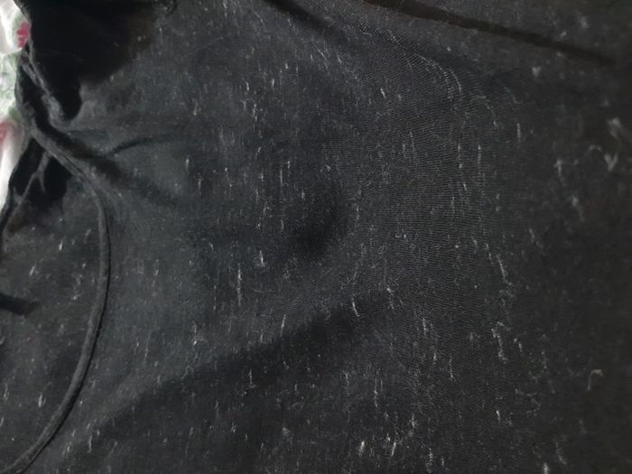 haut manches longues noir moucheté cop copine taille S - photo numéro 9