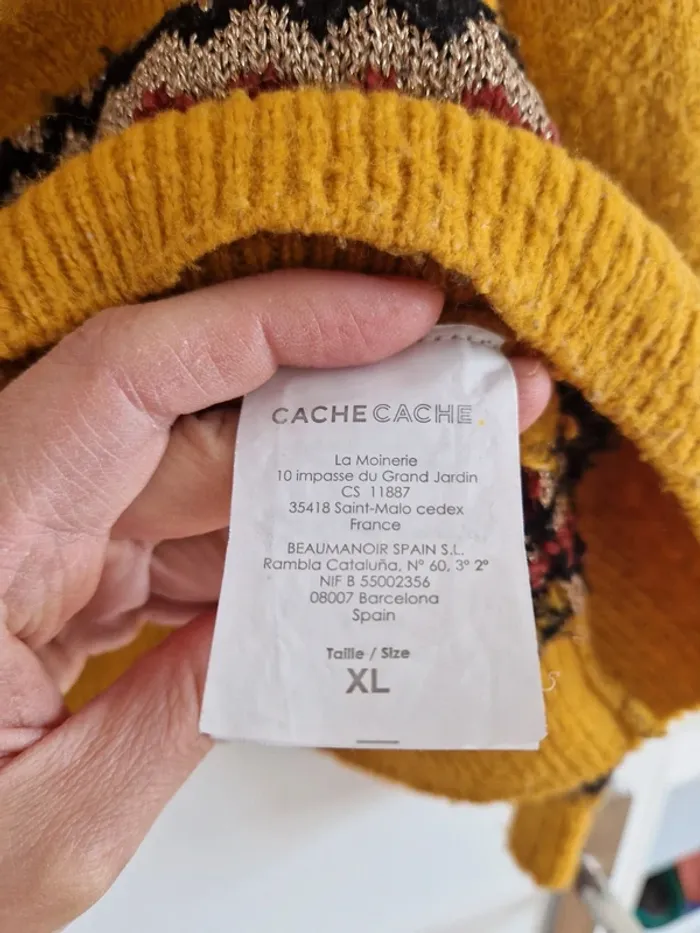 Pull femme cache cache - photo numéro 7