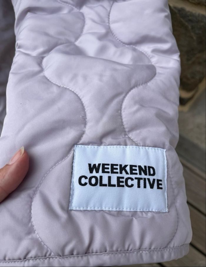 Doudoune longue lila - Weekend Collective - photo numéro 6