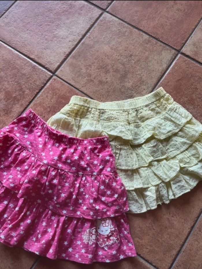 lot jupe été 4 ans