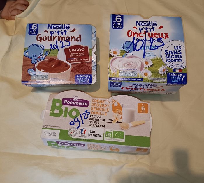 Lot plusieurs desserts