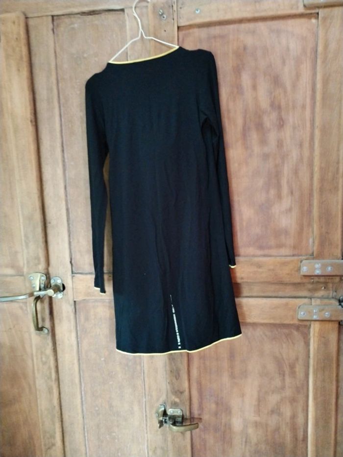 Robe portefeuille noire - photo numéro 3