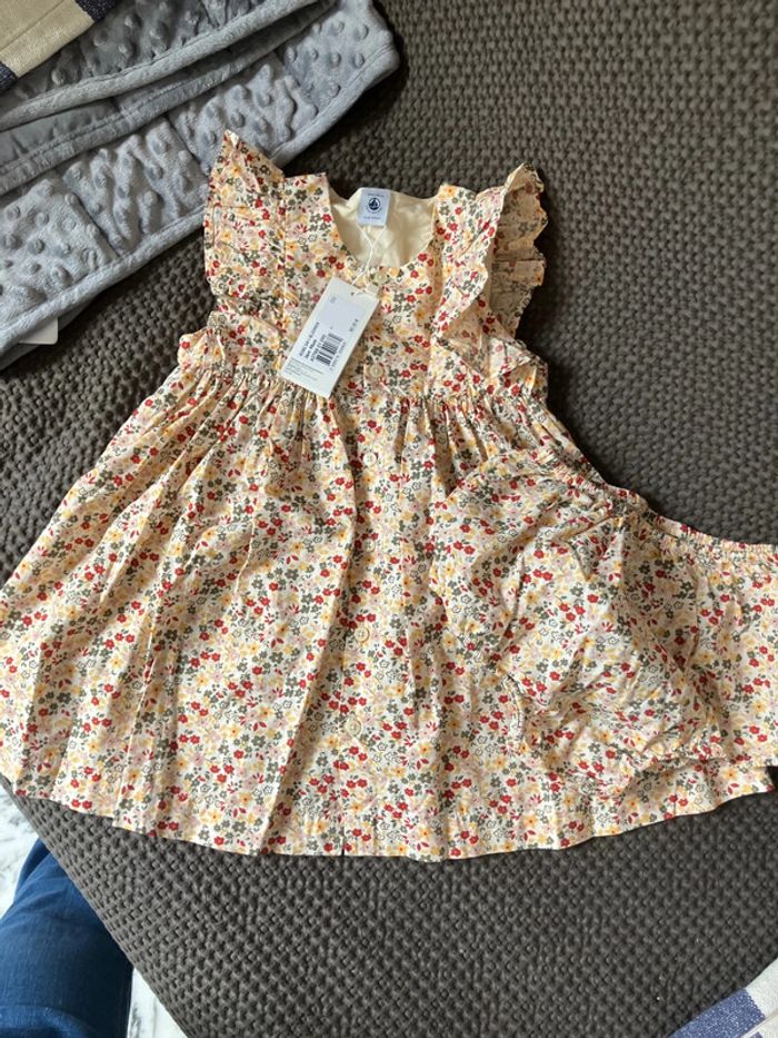 Robe fleurie et sa culotte bloomer assortie - photo numéro 4