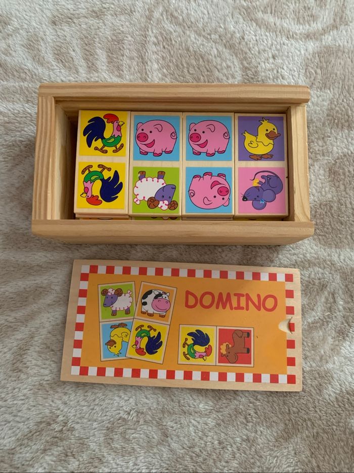 Dominos en bois