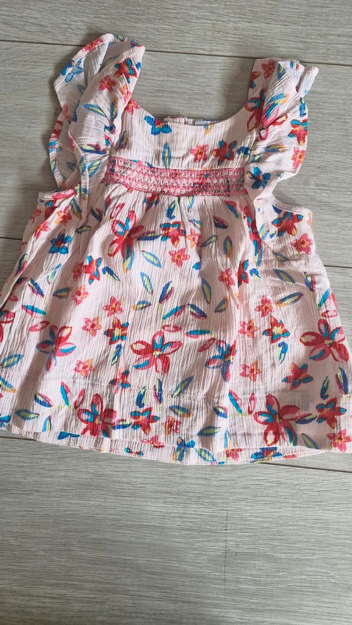 Lot 3 t shirts rose 12 mois - photo numéro 2