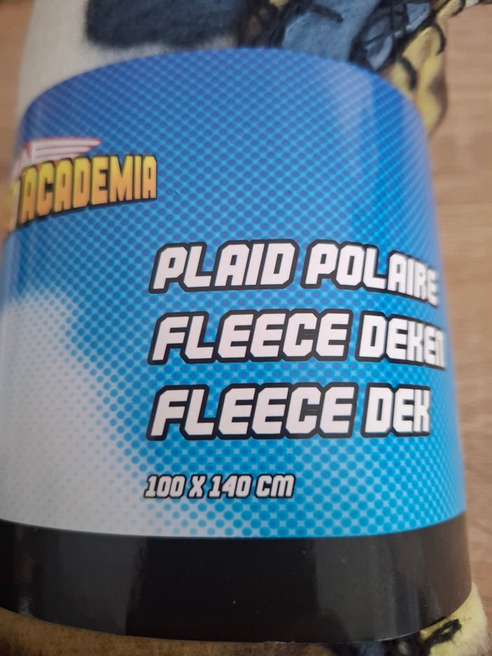 Plaid hero academia - photo numéro 2