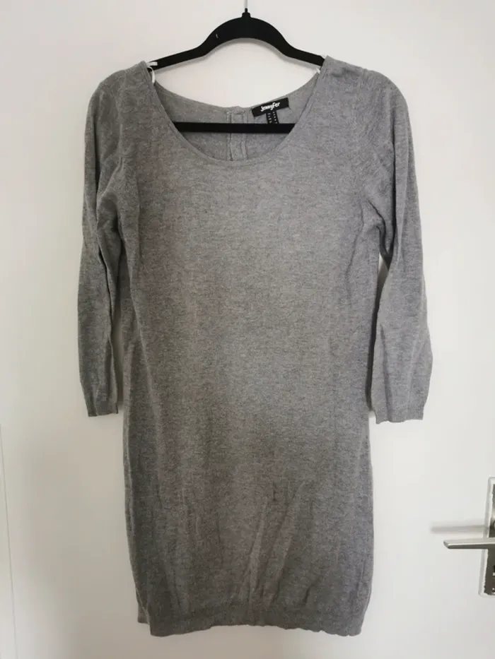 Robe grise Jennyfer