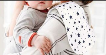 Lot bavoirs coton anti régurgitation bébé maternité puériculture