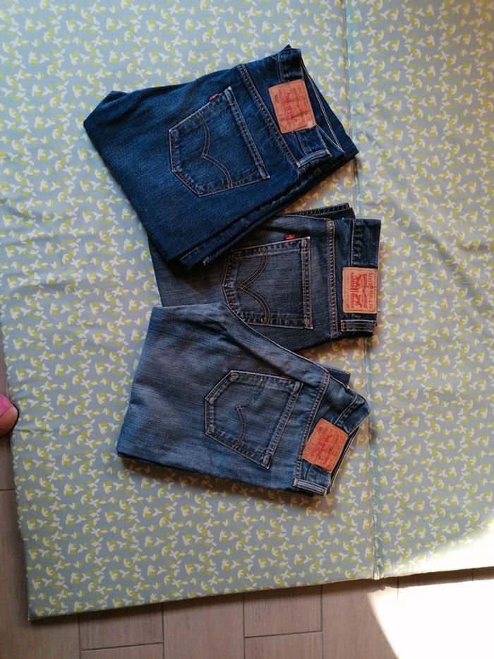 Lot de 3 Jean's Levi's Homme Taille 32/34