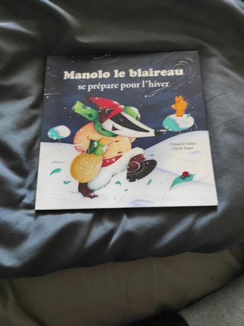 Manolo le blaireau se prépare pour l'hiver