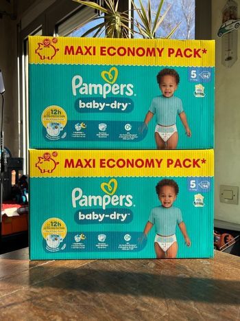 Couche taille 5 Pampers Baby Dry taille 5 : 188 Couches