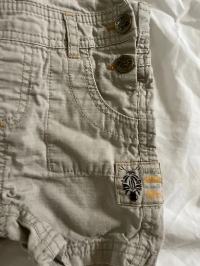 Salopette short bébé garçon - photo numéro 3