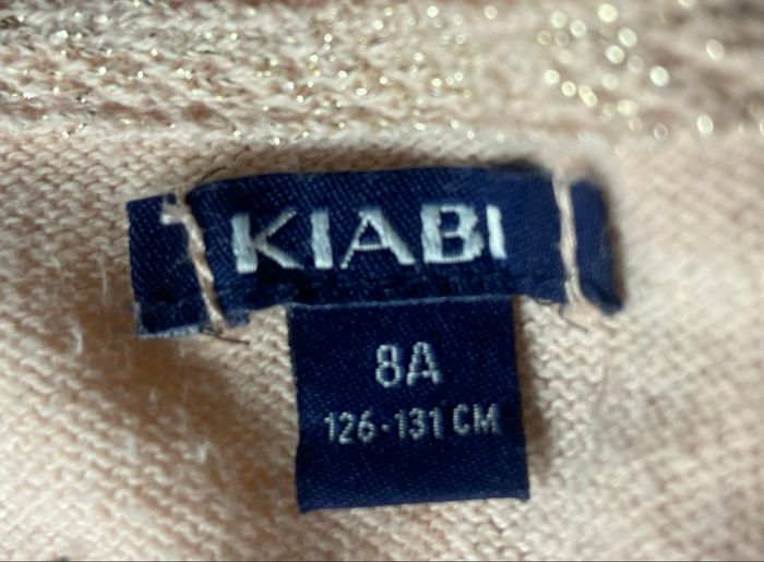 Boléro rose pâle »Kiabi »manches longues - photo numéro 4