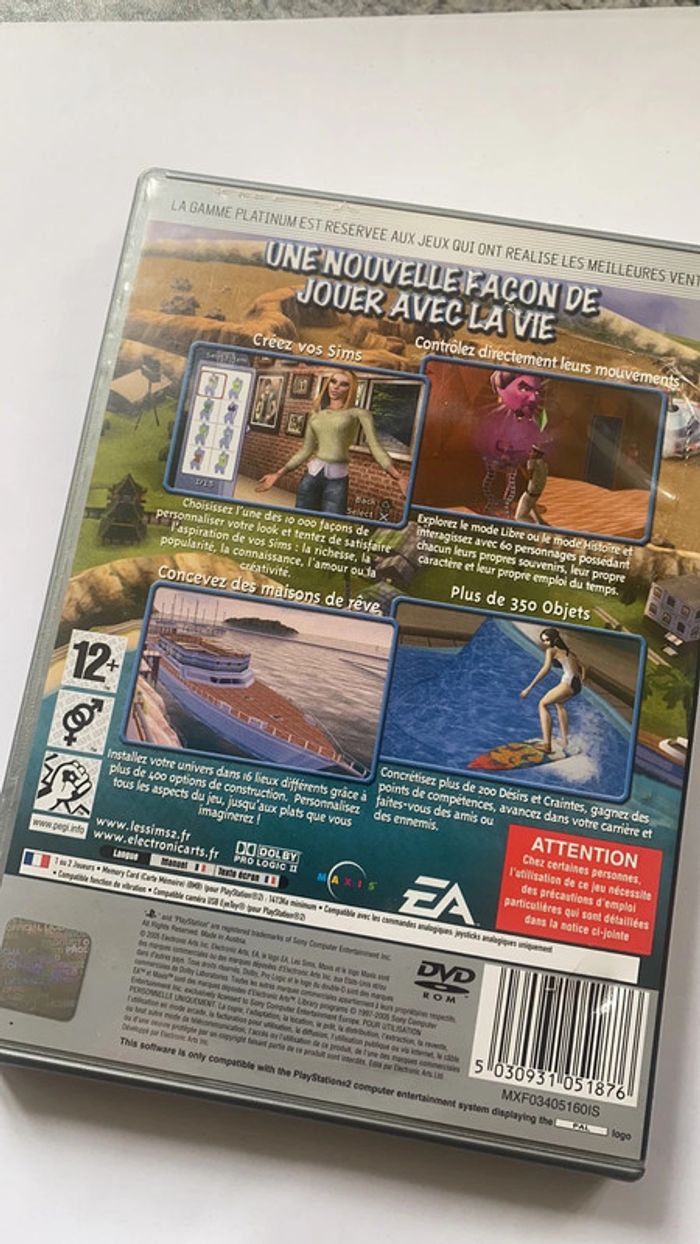 les sims 2 ps2 - photo numéro 2