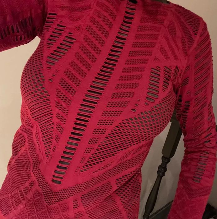 haut body motif trou - photo numéro 3