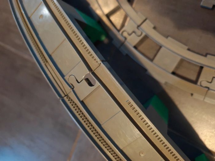 Pont 2738 + rails vinage lego duplo - photo numéro 3